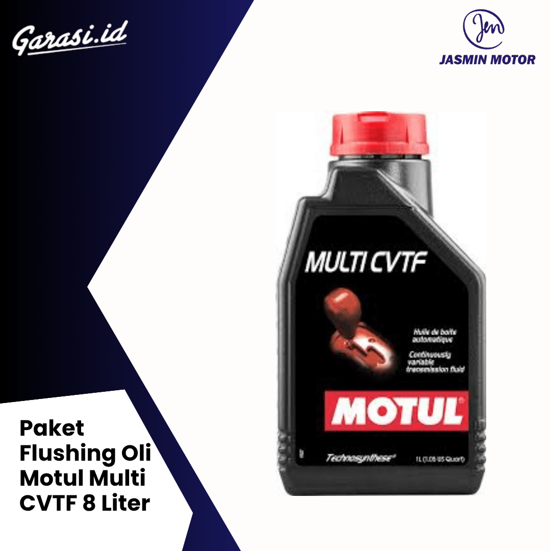 Paket Flushing Oli Motul Multi CVTF 8 Liter