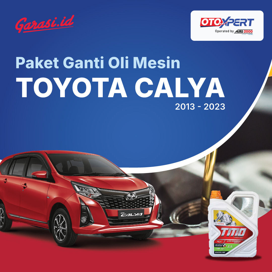 Paket Ganti Oli Toyota Calya