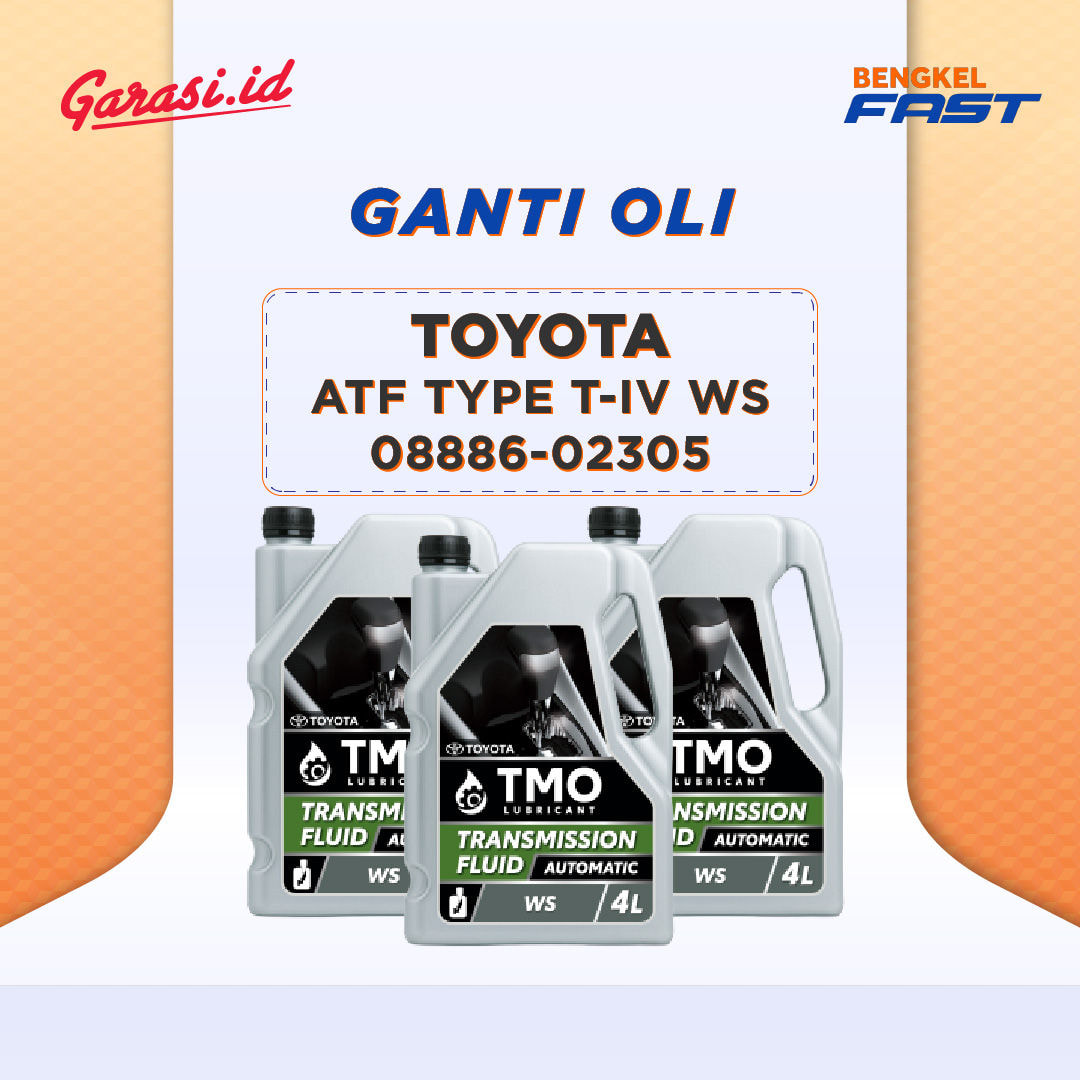 Ganti Oli Toyota ATF T-IV WS 08886-02305