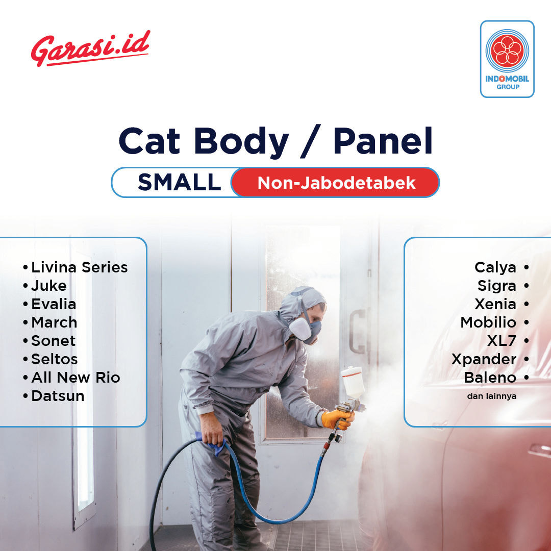 Cat Panel Body Non Jabodetabek Small Cat Panel Body Non Jabodetabek Small