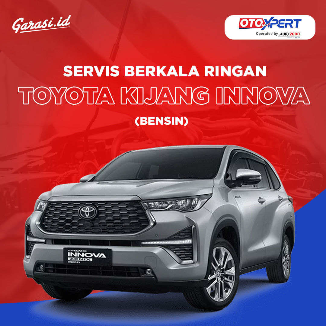 Servis Berkala Ringan Mobil Toyota Kijang Innova (Bensin)