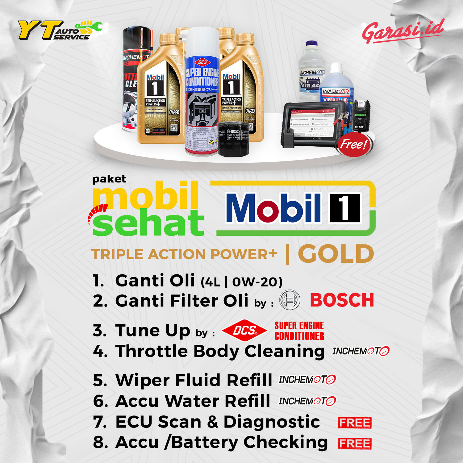 Paket Mobil 1 Gold