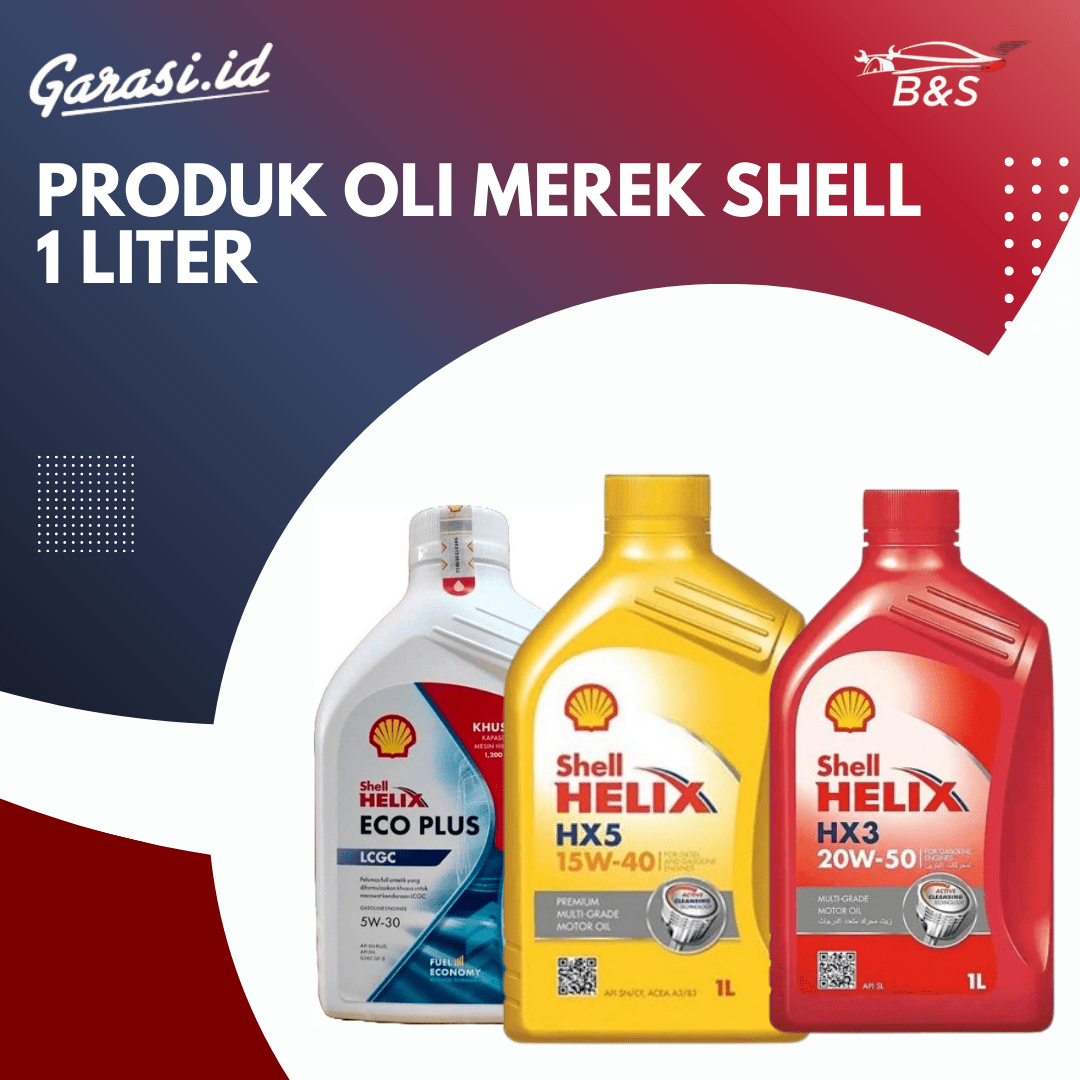 Ganti Oli Shell 1L