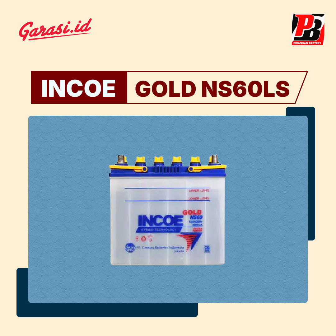 GANTI AKI MOBIL INCOE GOLD NS60LS