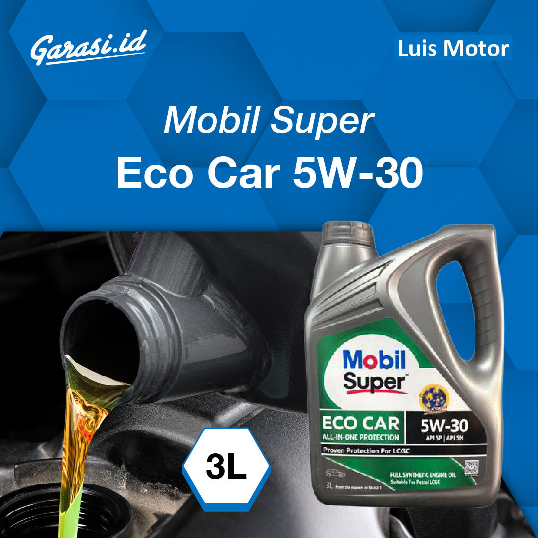 Ganti Oli Mobil Super Eco Car 5W/30 3L