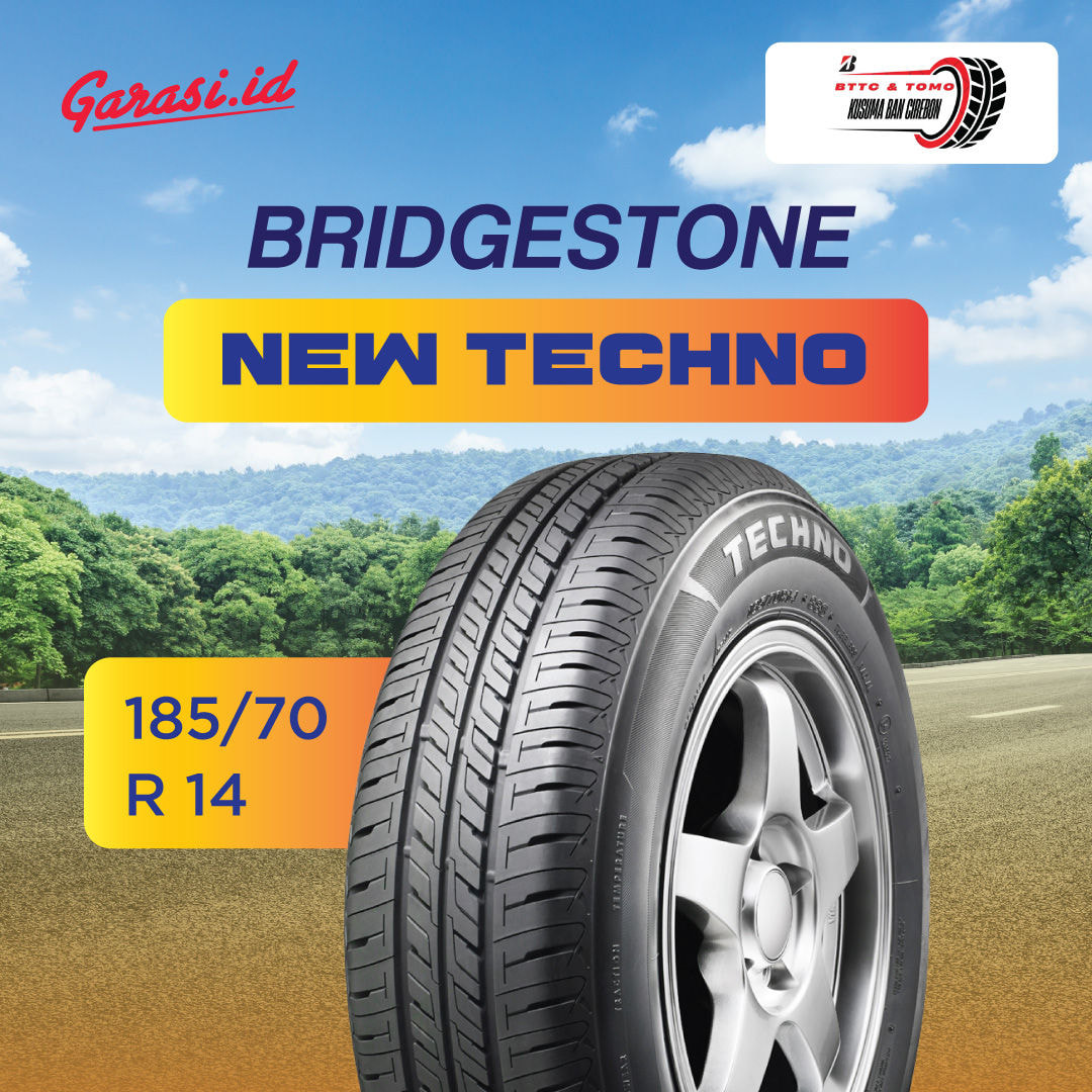 Paket Ganti Ban NEW TECHNO 185/70 R 14