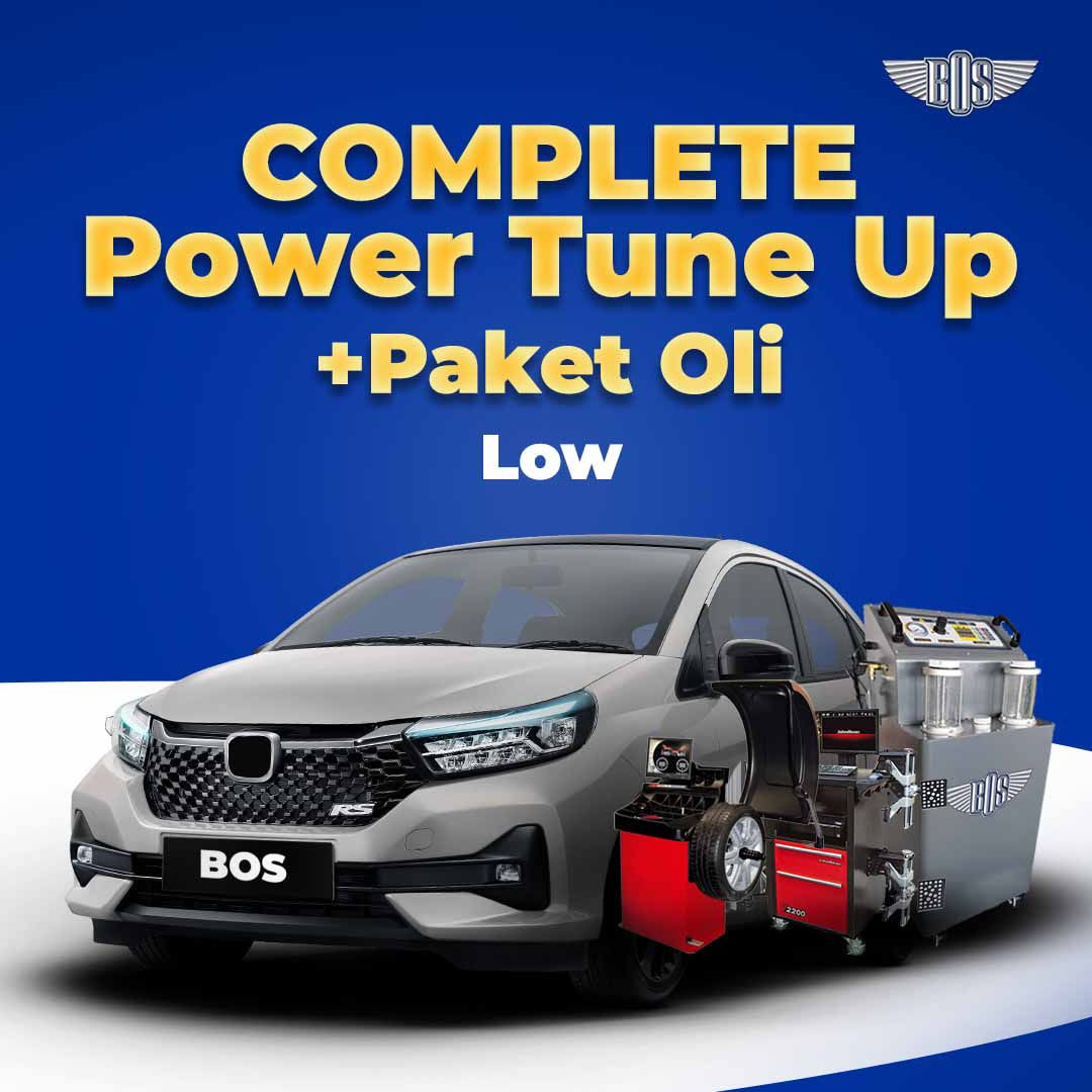 Paket Service Complete Power Tune Up + Paket Oli Shell HX7 5W-40 (LOW)