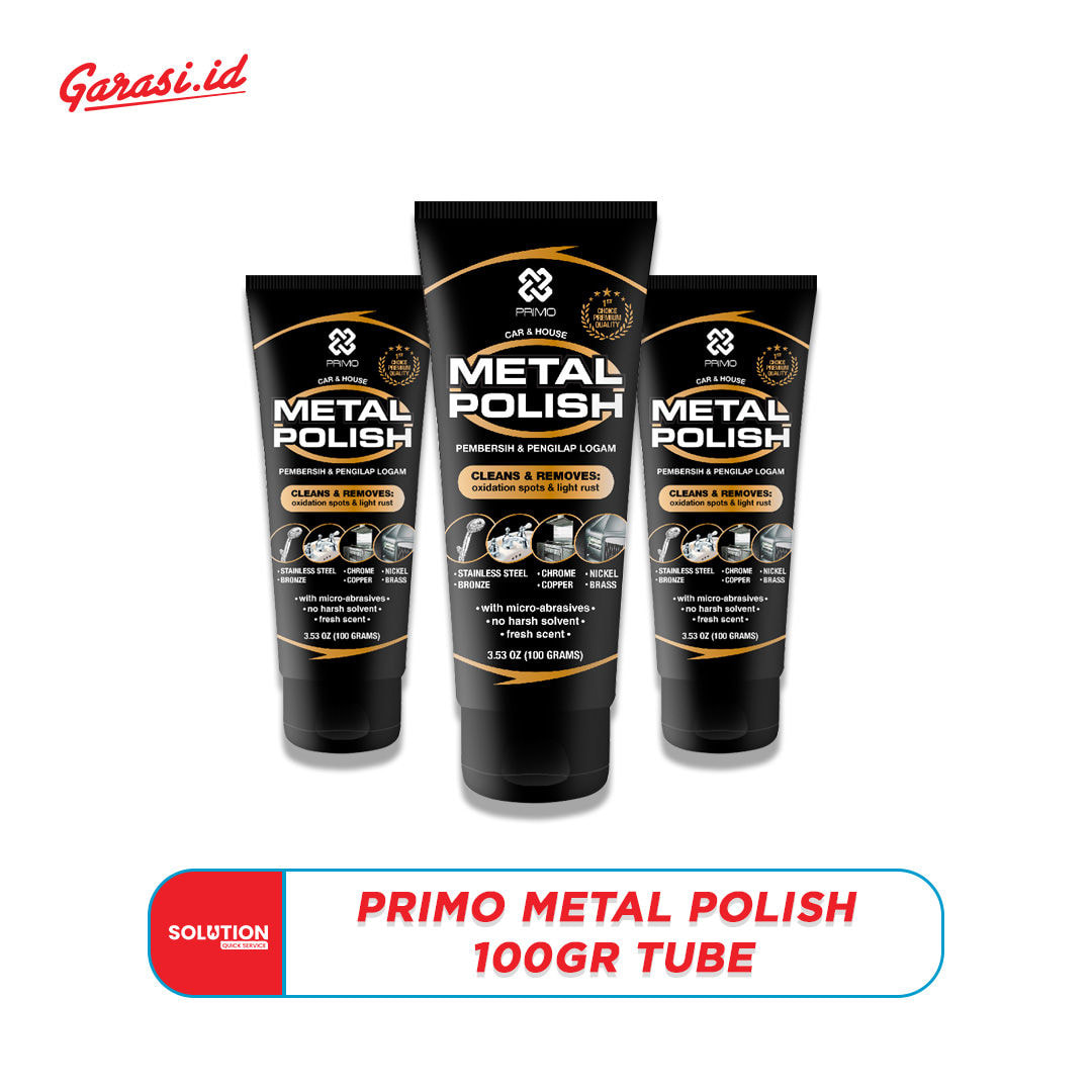 Primo Metal Polish (High Performance) - 100GR Tube