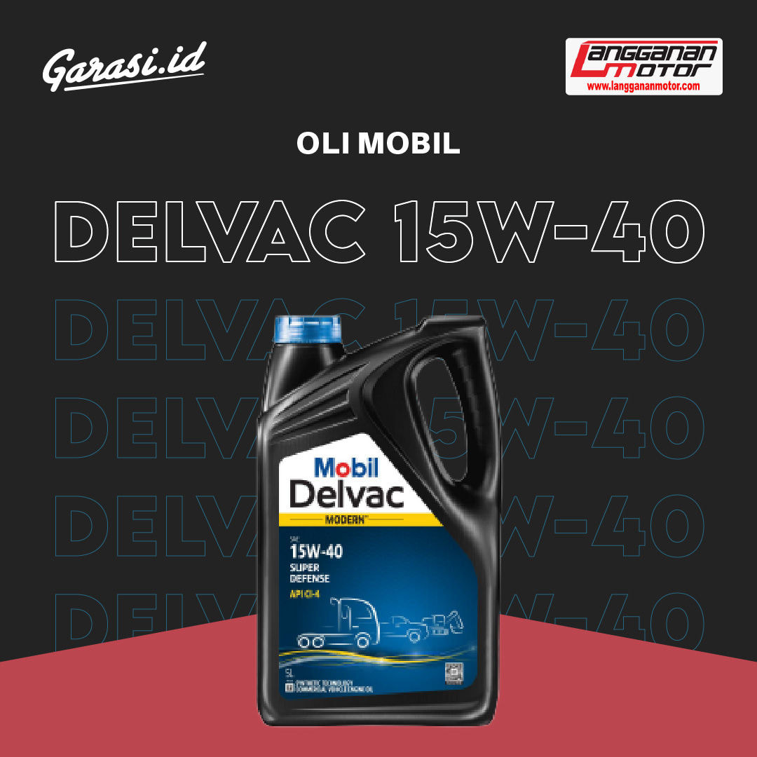 Paket Ganti Oli Mobil Delvac 15W-40
