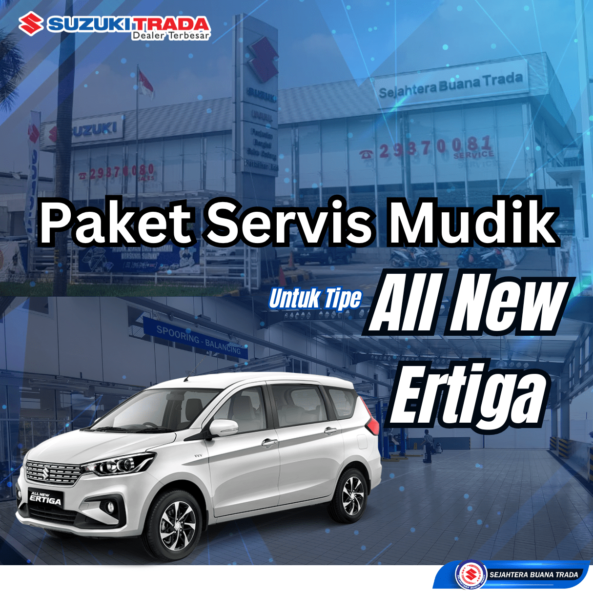 Paket Servis Mudik All New Ertiga