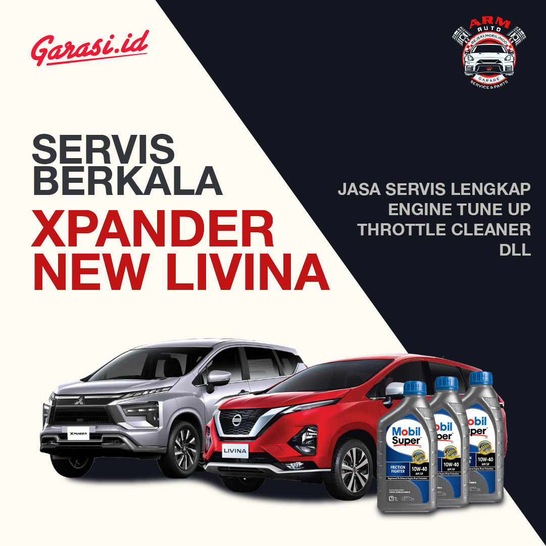 Paket Service Berkala Xpander & New Livina