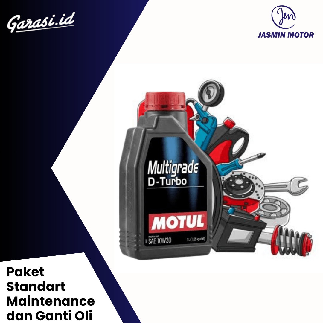 Paket Standart Maintenance dan Ganti Oli