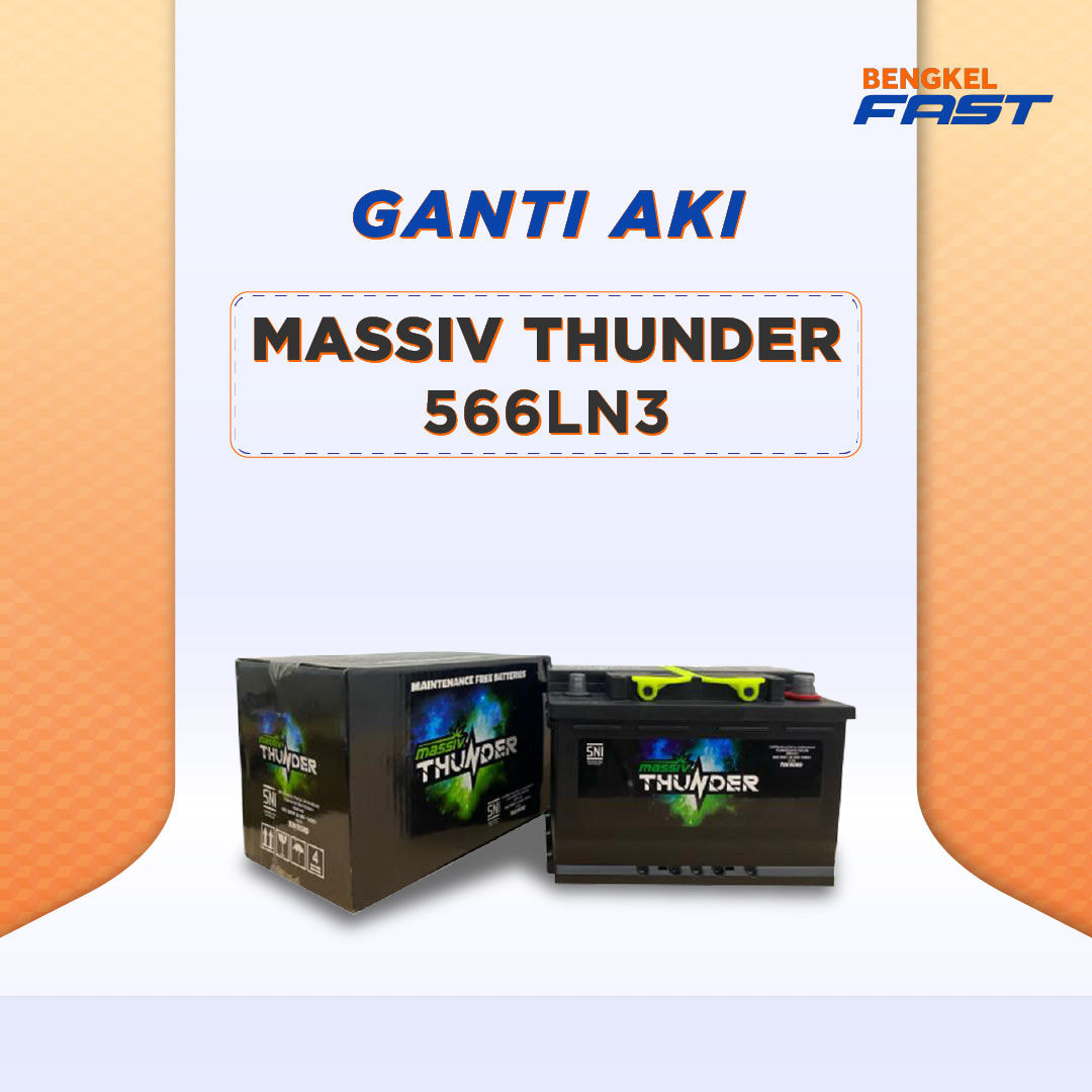 Ganti Aki - Massiv Thunder 566LN3