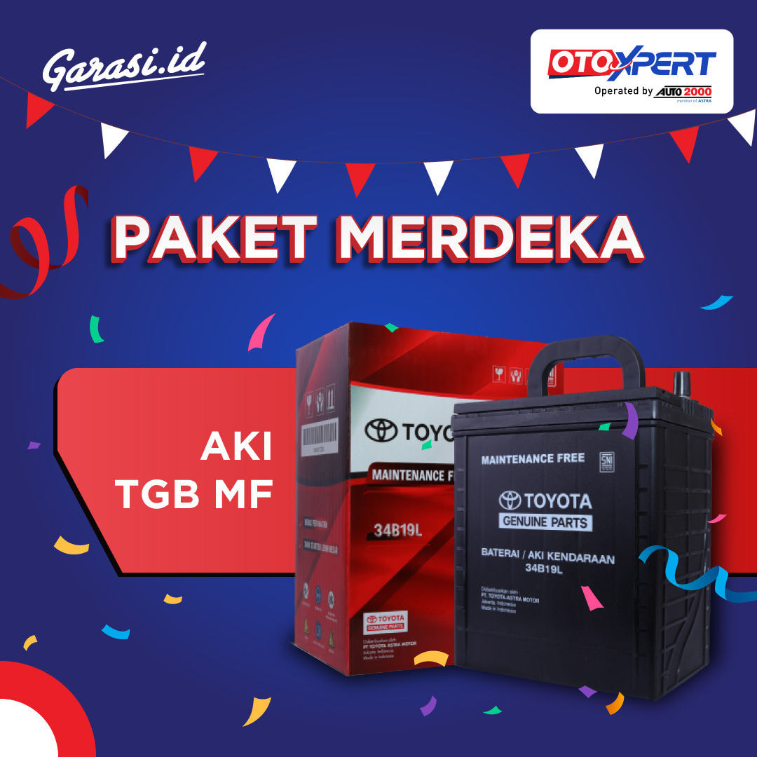 Paket Merdeka - Aki TGB MF (1 pcs)
