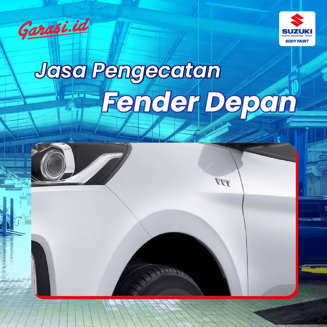 Body Paint Fender Depan