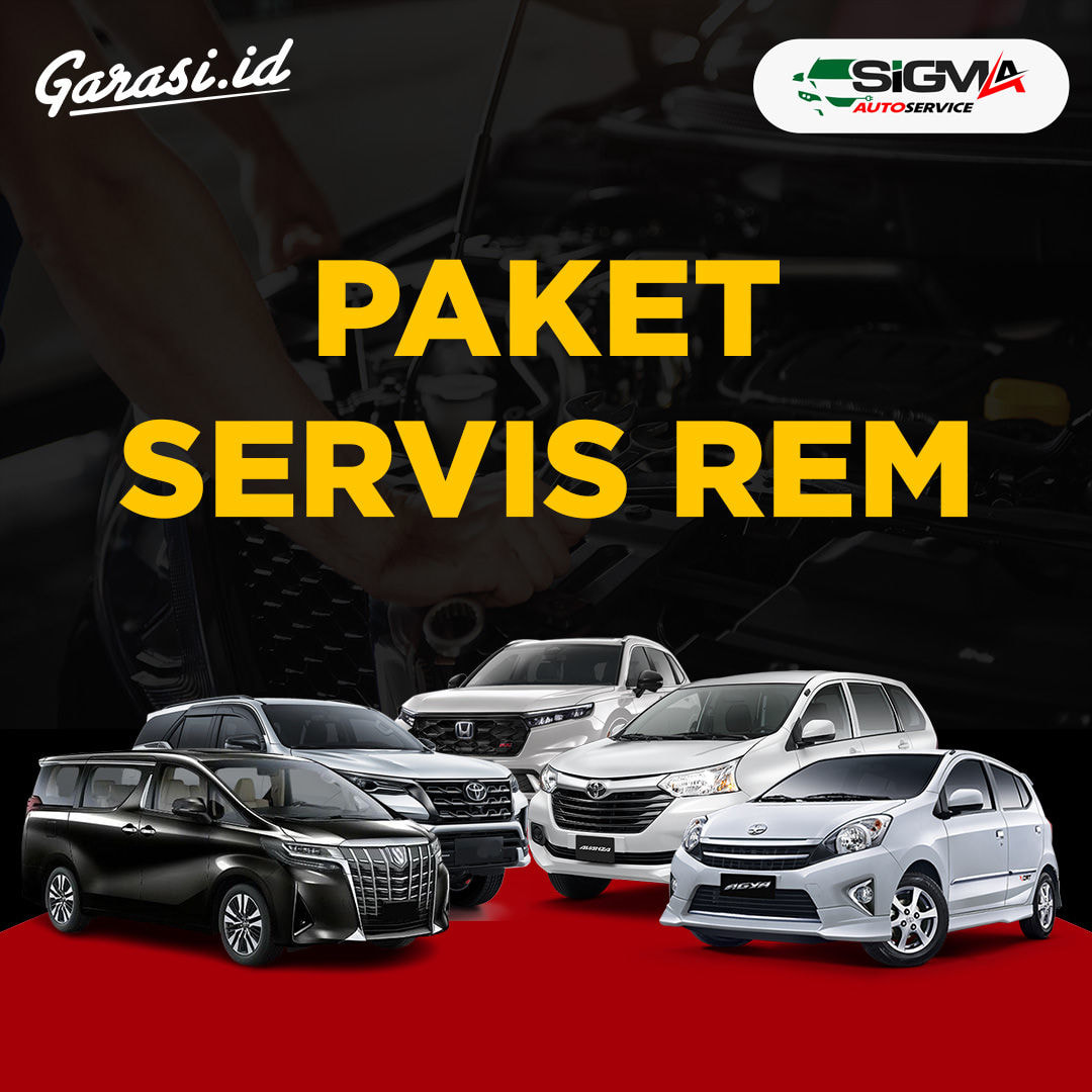 Paket Service Rem SIGMA Auto Service