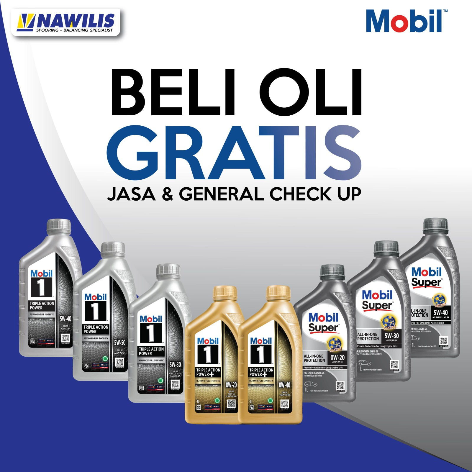 [Promo beli 3 gratis 1] Paket Oli Mobil Super 1000 X2 15W-40
