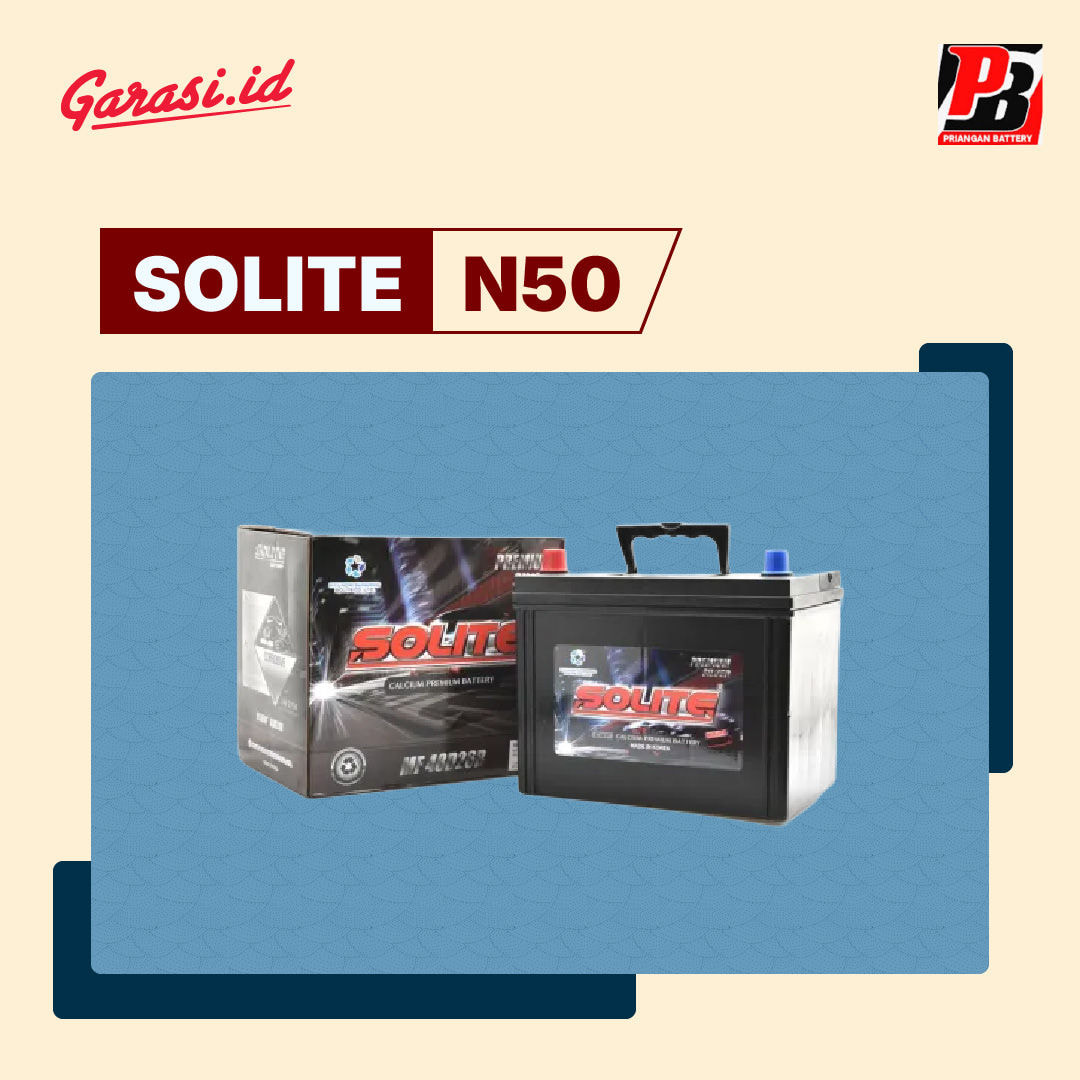 GANTI AKI MOBIL SOLITE N50