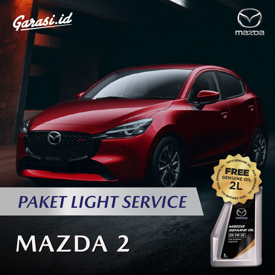 Light Service Package - Mazda 2 (Non Skyactiv) Light Service Package - Mazda 2 (Non Skyactiv)