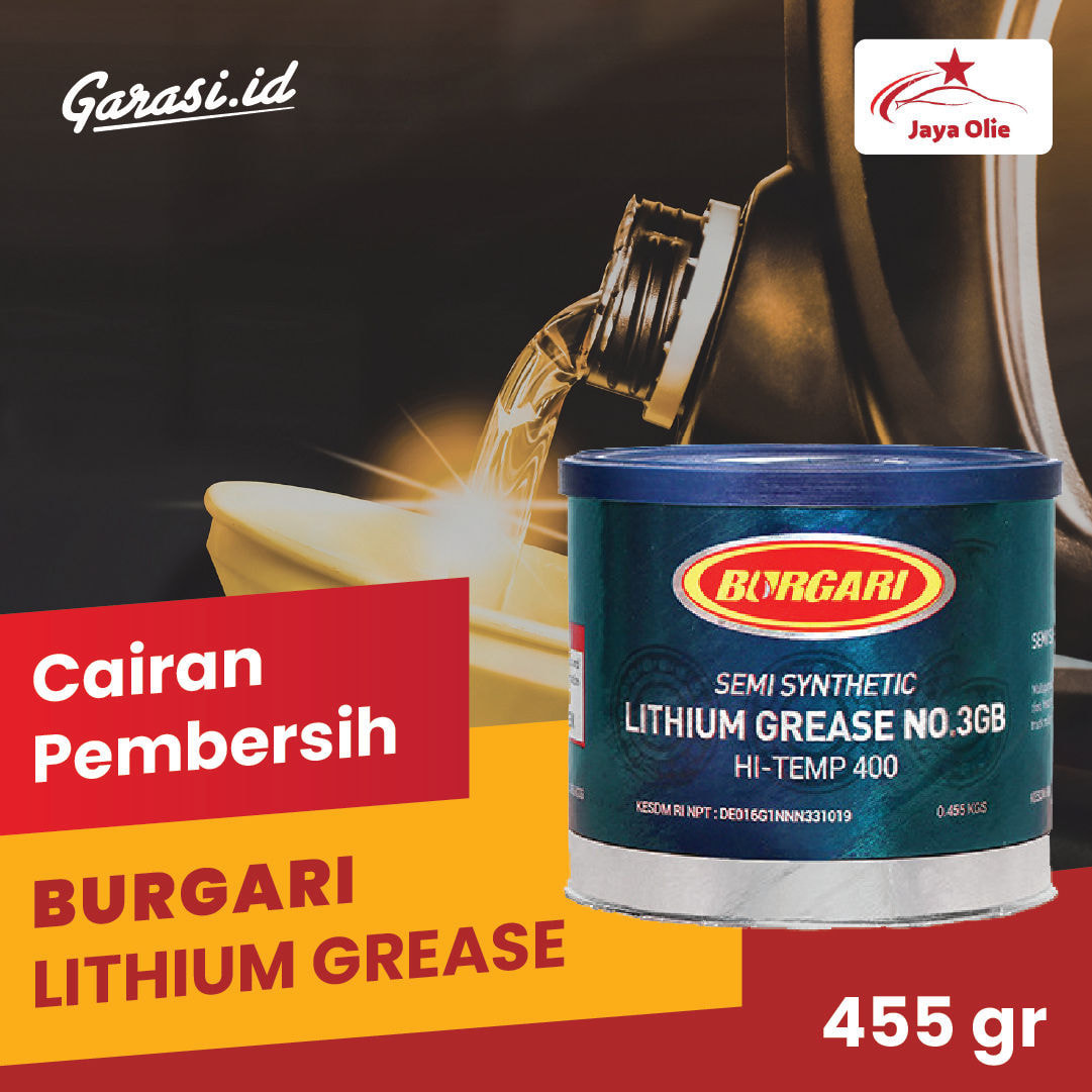Lithium Grease Semi Synthetic Burgari 455 Gr