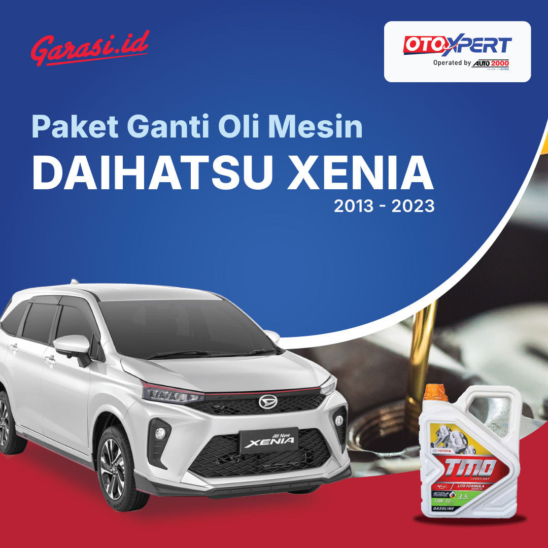 Paket Ganti Oli Daihatsu Xenia