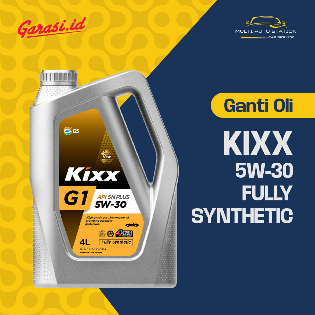 Ganti Oli Kixx 5W30 Fully Synthetic