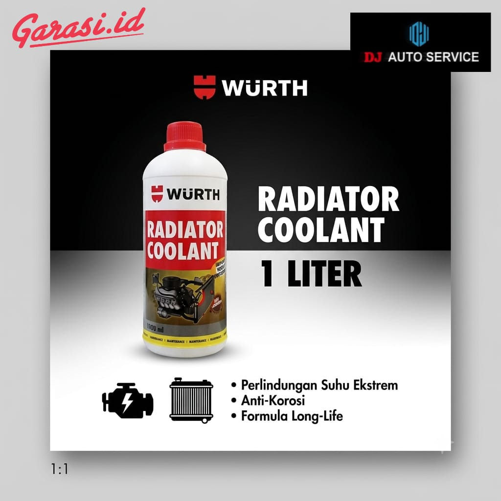 Radiator Coolant Wurth 1 Liter