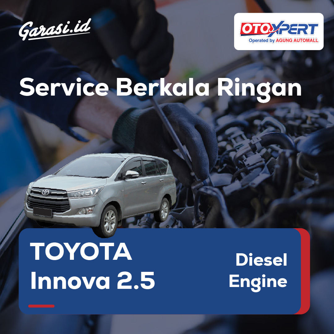 Service Berkala Ringan (Toyota Innova 2.5)