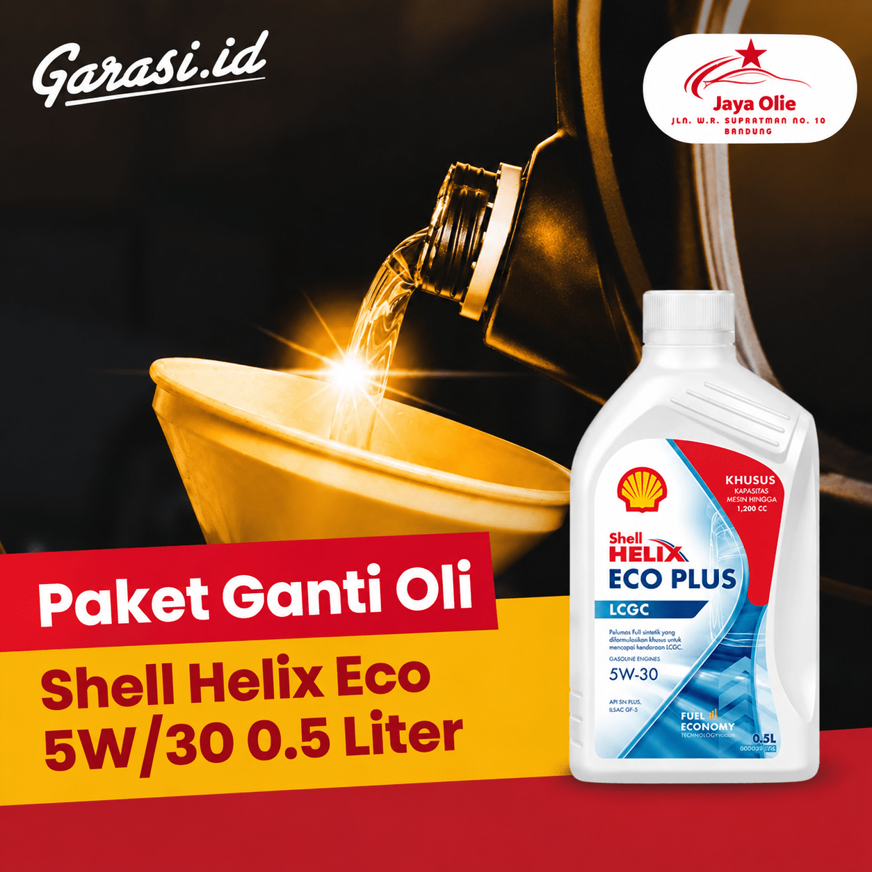 Shell Helix Eco 5W/30 0.5 Liter