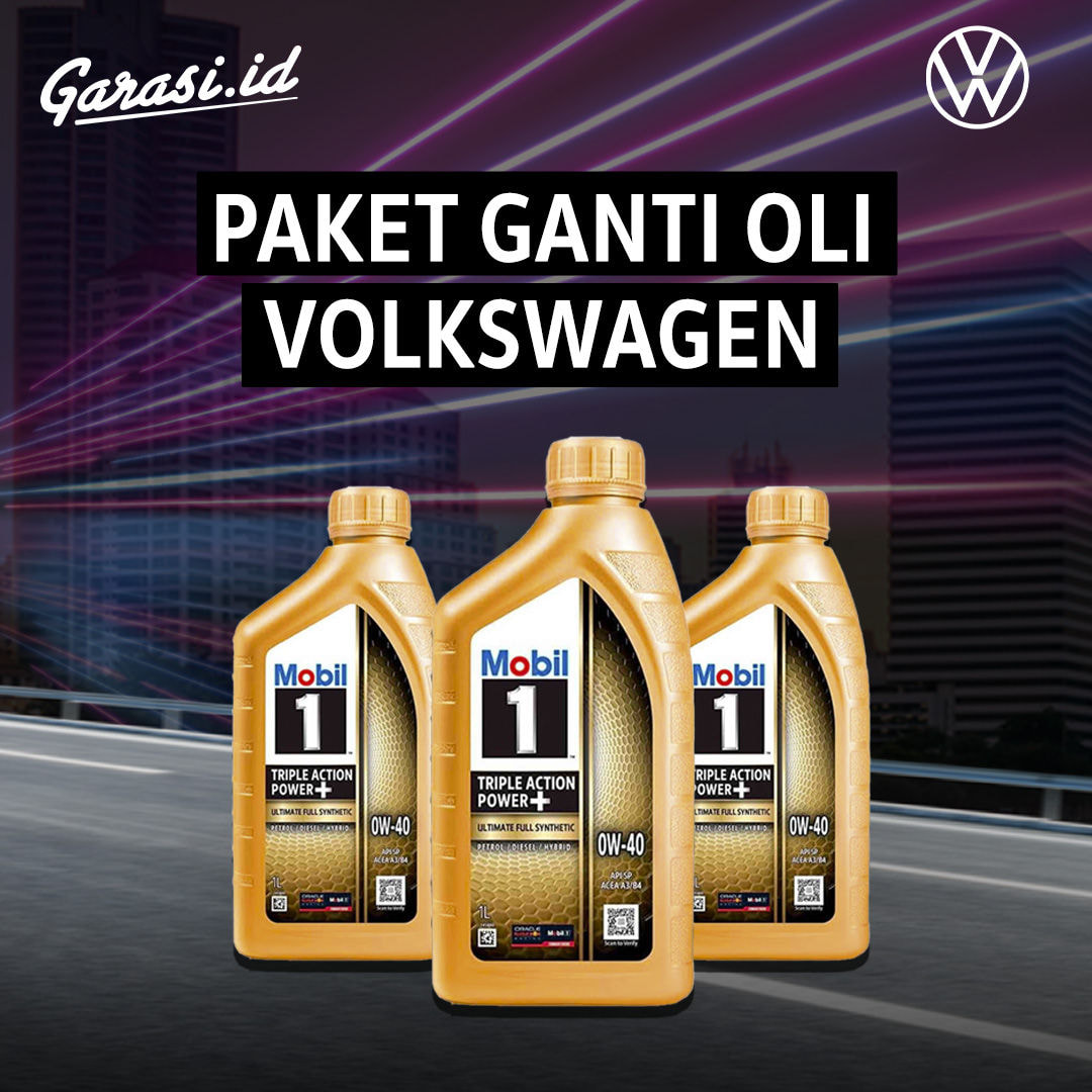 Paket Ganti Oli Mobil 1 Volkswagen