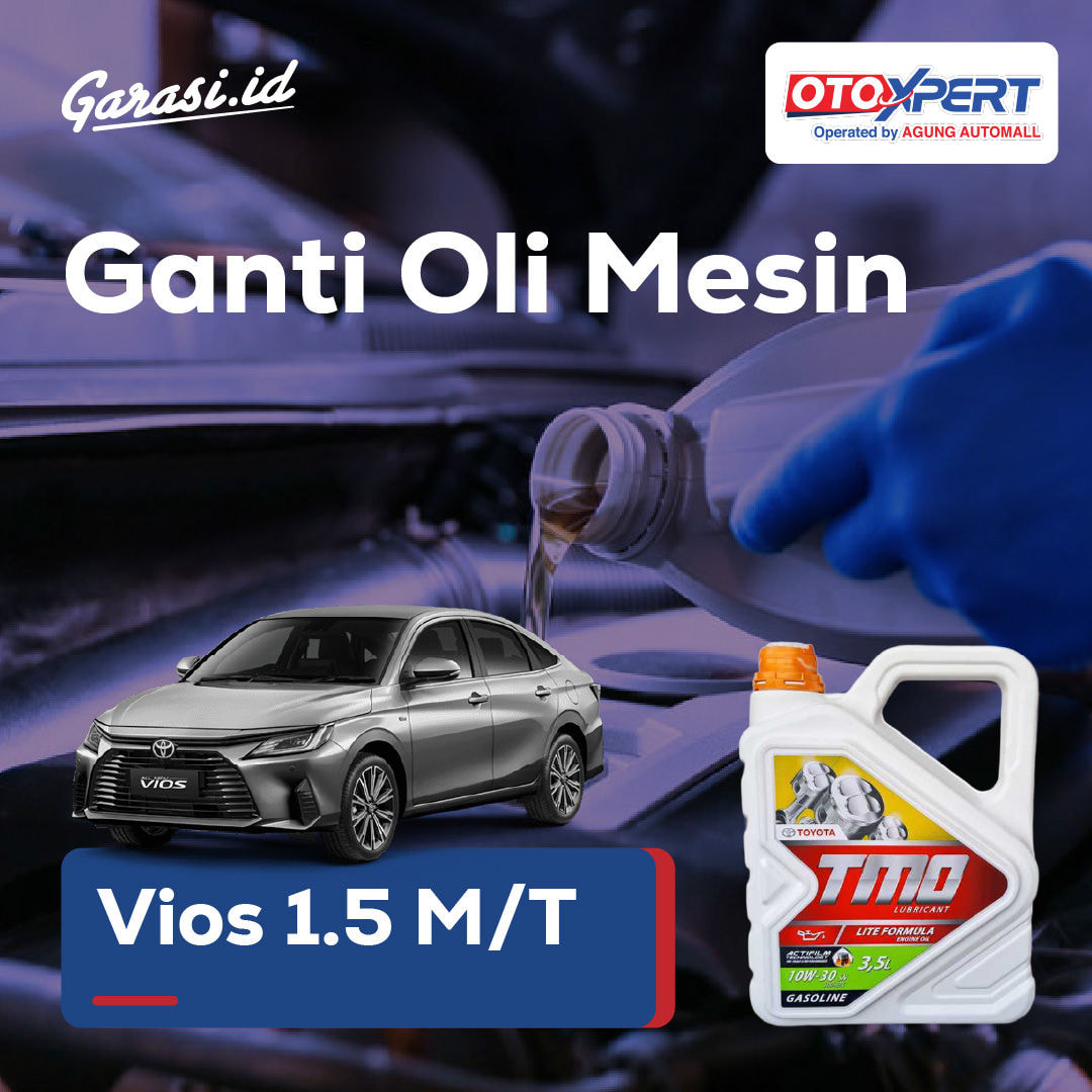 Ganti Oli Mesin (Toyota Vios 1.5 M/T)