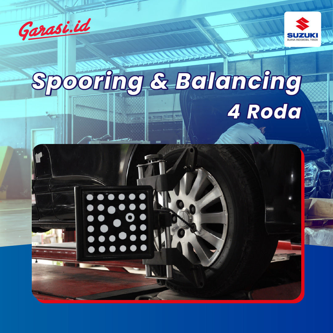 Spooring Balancing 4 Roda