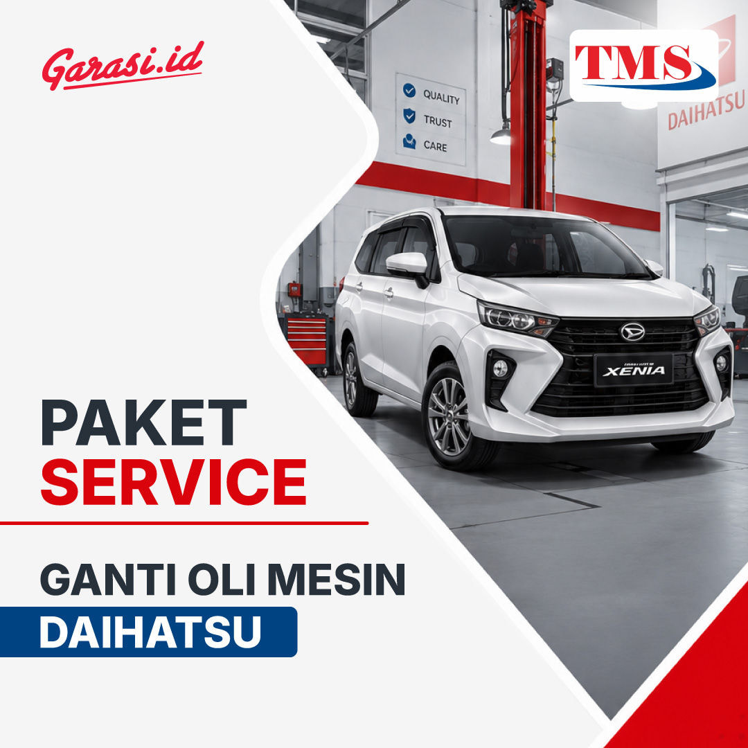 Paket Service Ganti Oli Mesin Daihatsu