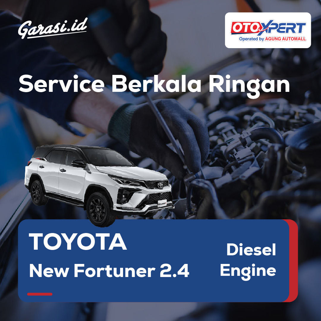 Service Berkala Ringan (Toyota New Fortuner 2.4)
