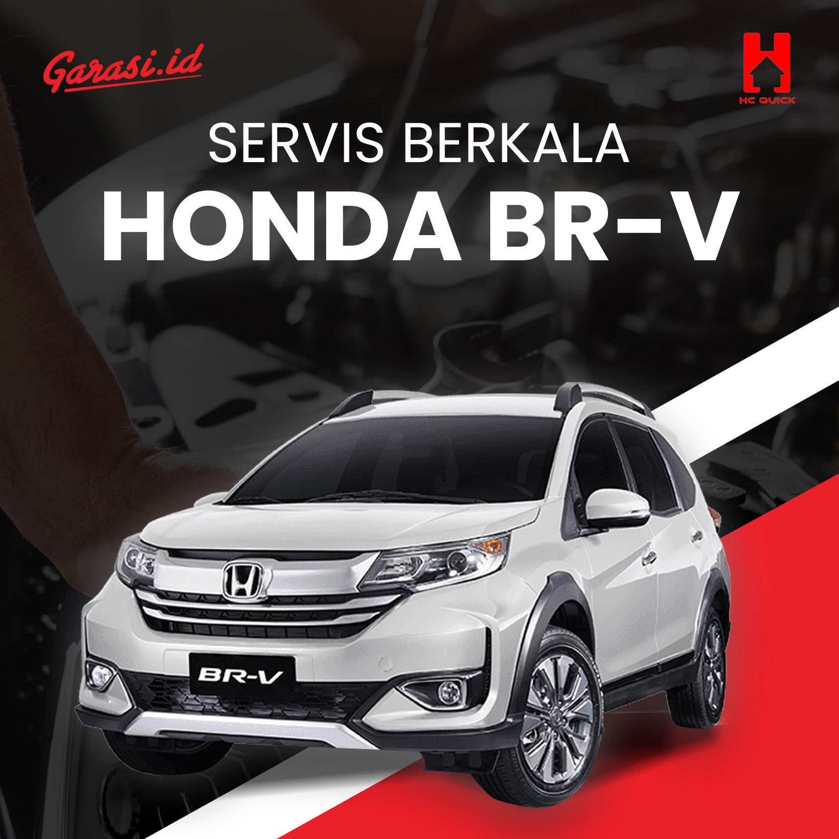 Paket perawatan service berkala Honda BR-V