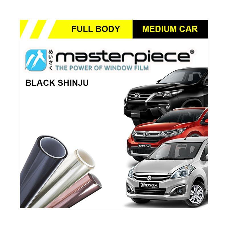 Masterpiece Black Shinju Kaca Film Mobil for Medium Car [Original/ Full Body]