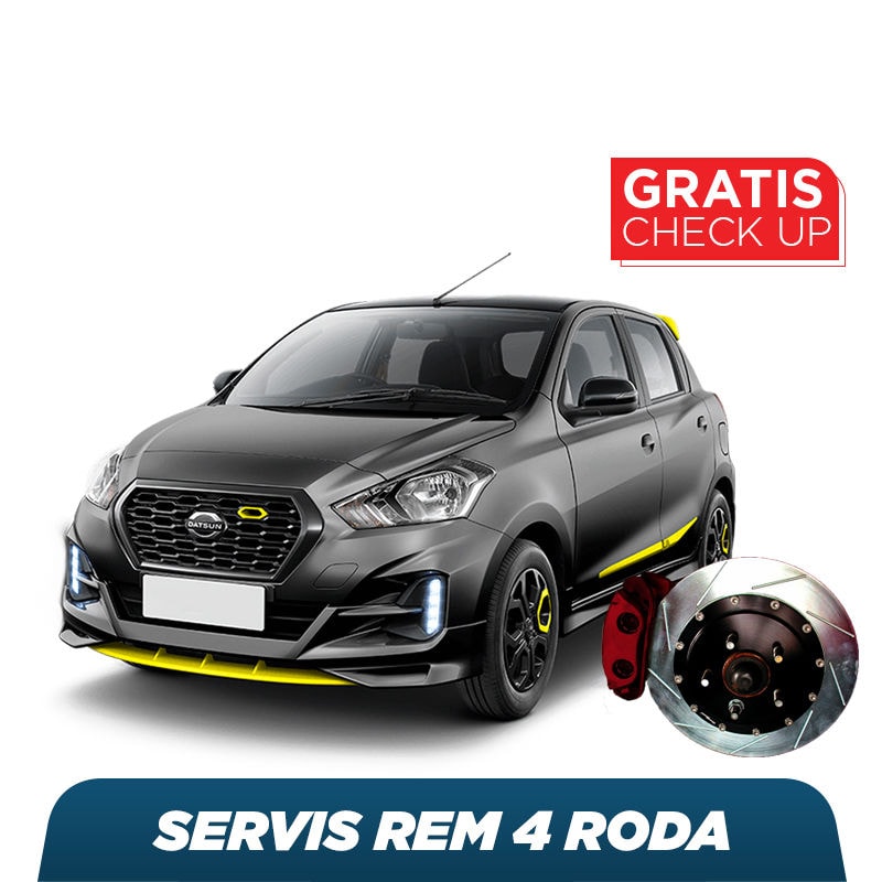 Servis Rem (4 Roda) + Free Check-up 58 Komponen Kendaraan Servis Rem (4 Roda) + Free Check-up 58 Komponen Kendaraan