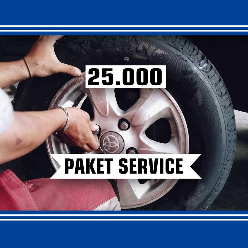 Pasti Jaya Ban Paket Service 25.000