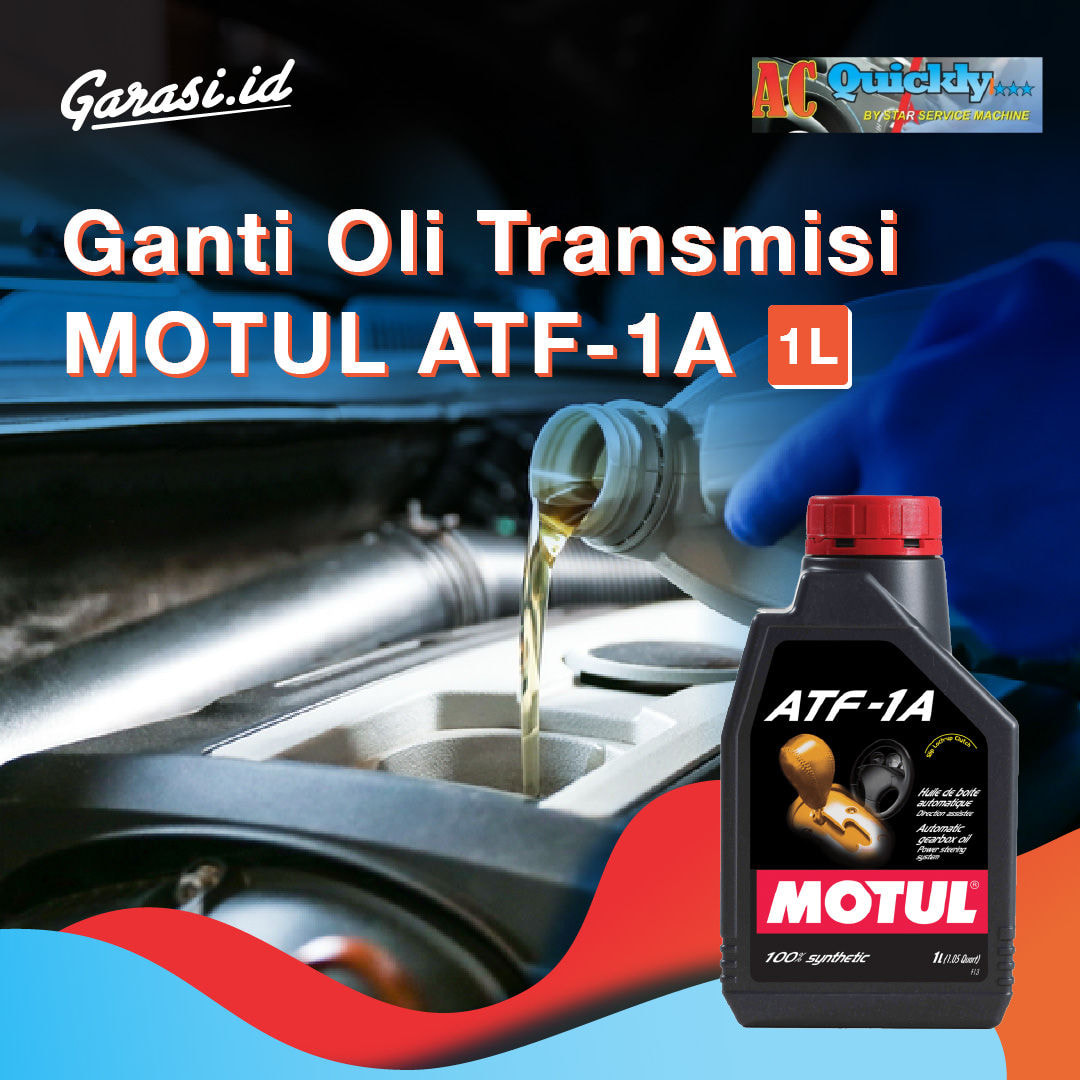 Paket Oli Transmisi Matic Motul ATF-1A 1 Liter