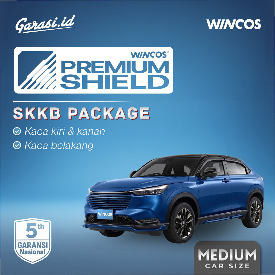 Kaca Film Wincos SKKB  -  Medium Car  HRV, Sealion, Raize,  BMW seri 3, Fronx