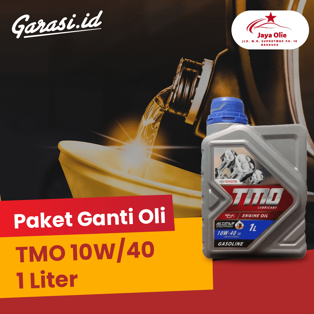 Paket Ganti Oli TMO 10W/40 1 Liter