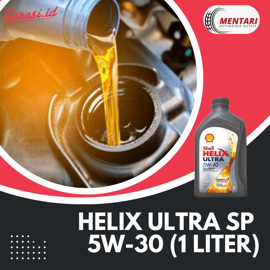 Paket Shell Helix Ultra 5W/30 1 Liter