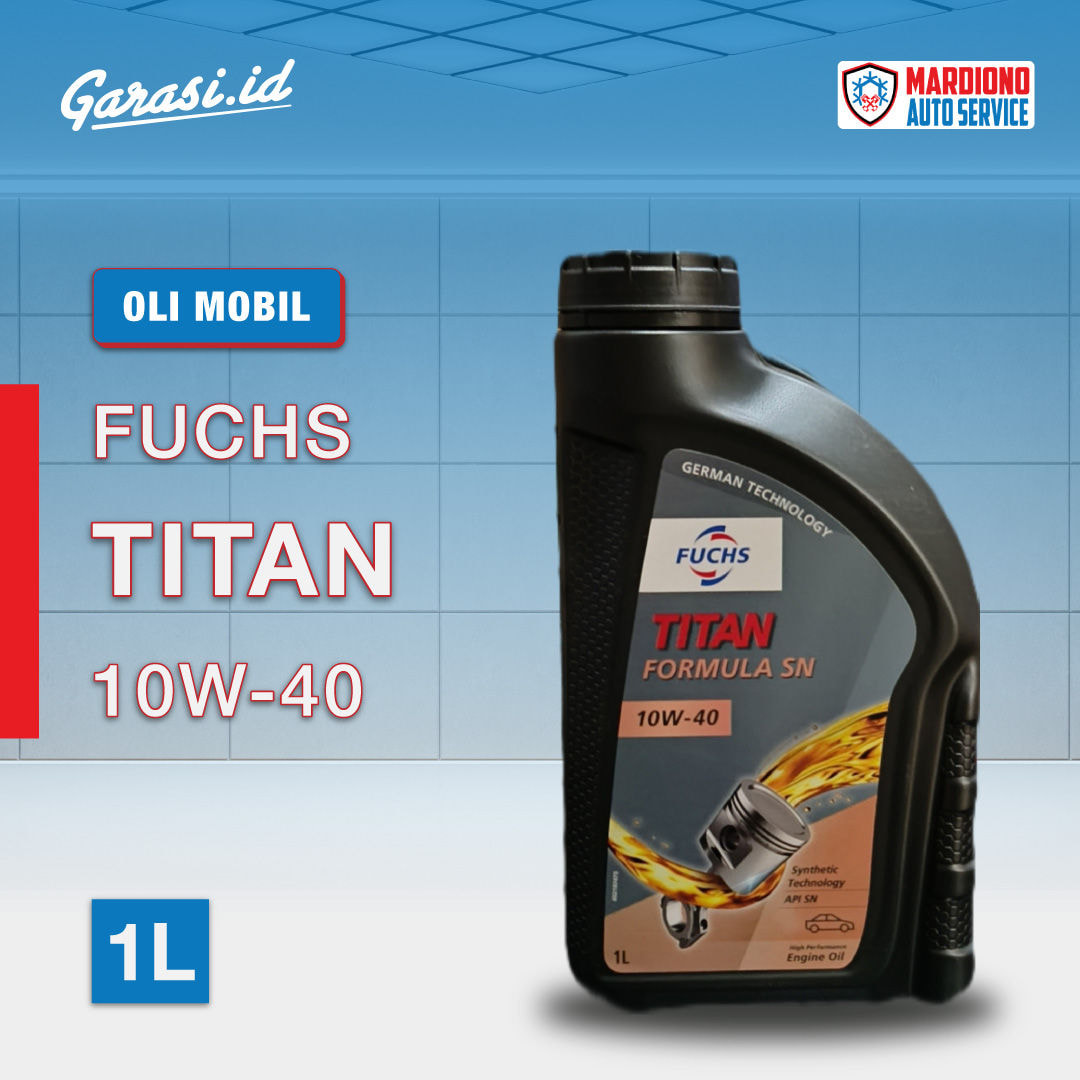 Paket Ganti Oli Fucsh Titan 10W40