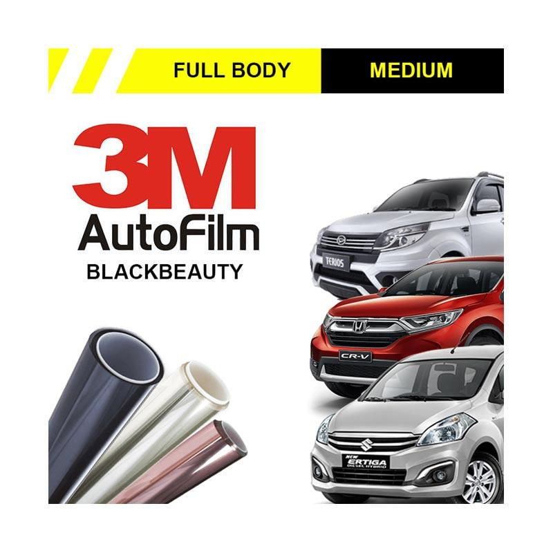 3M Original Black Beauty Full Body Kaca Film for Medium Car