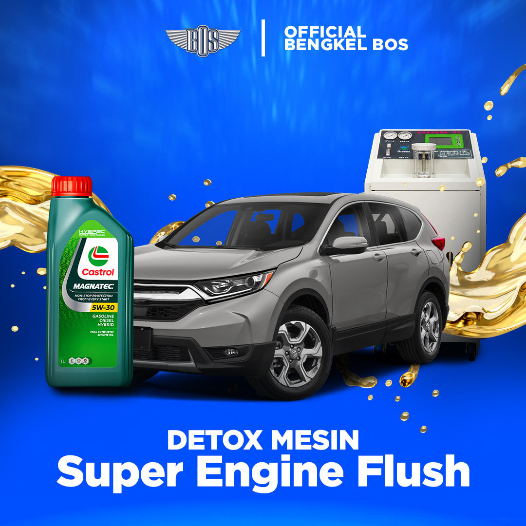 Super Engine Flush Detox Mesin & Castrol 5W-30 Super Engine Flush Detox Mesin & Castrol 5W-30