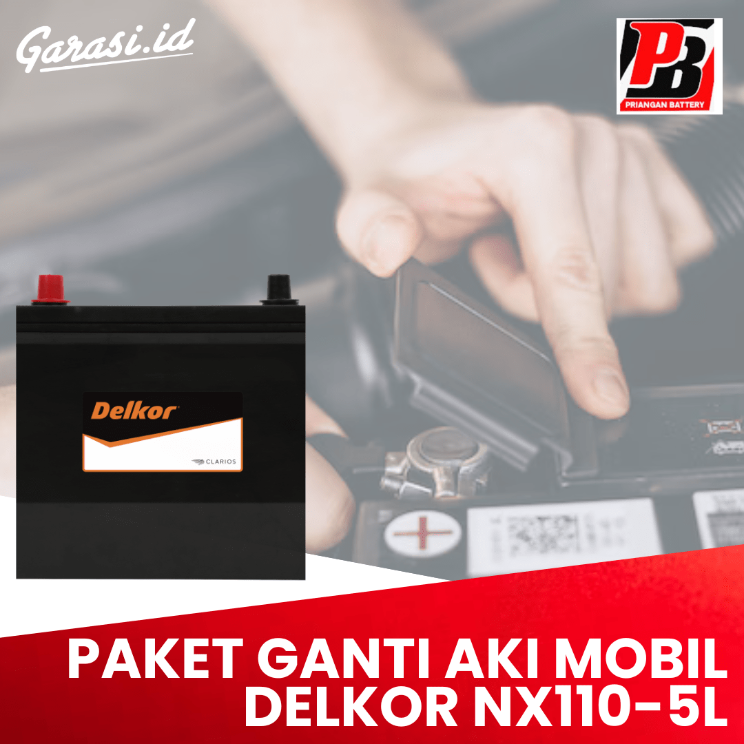 GANTI AKI MOBIL DELKOR NX110-5L