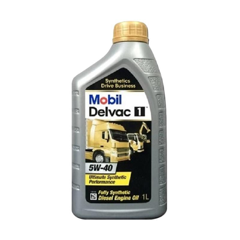 Paket 6 Liter Mobil 1 Delvac 1 5W-40 [GRATIS PENGGANTIAN]