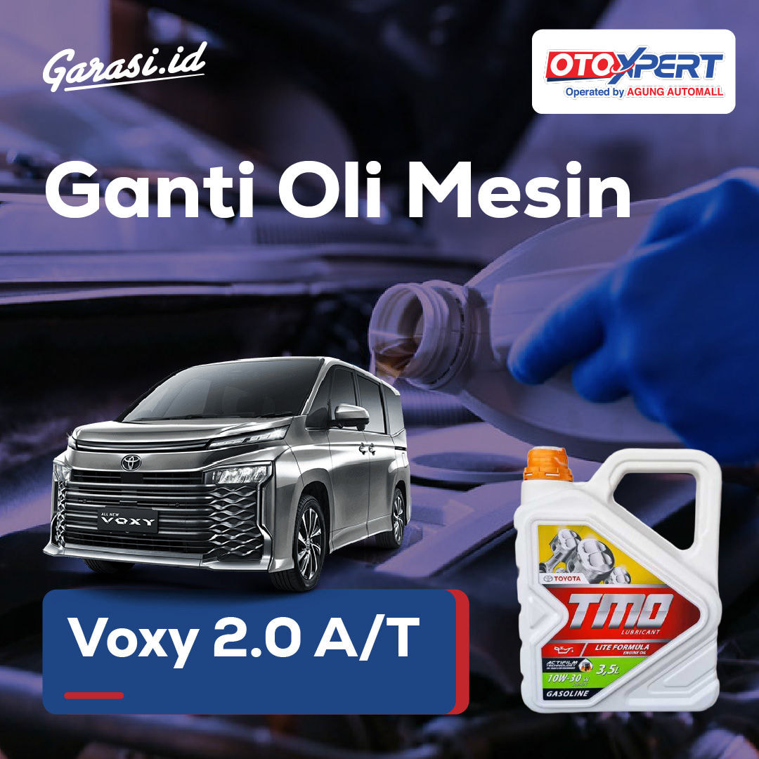 Ganti Oli Mesin (Toyota Voxy 2.0 A/T)