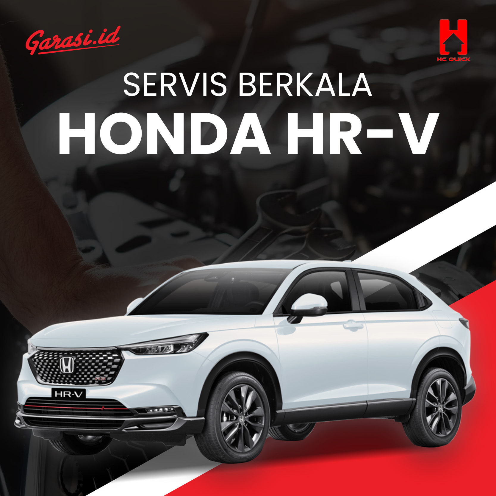 Paket perawatan service berkala Honda HR-V