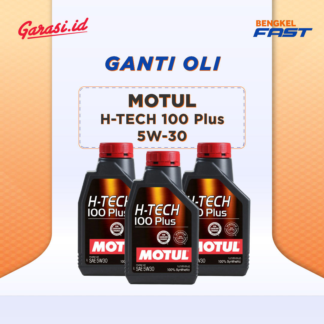 Ganti Oli H-TECH 100 PLUS 5W-30
